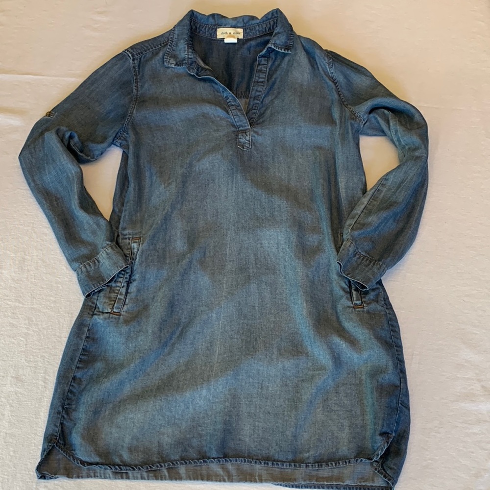 Cloth & Stone Jean Dress Size M